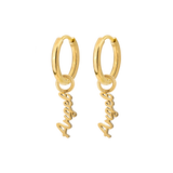 The Angel Hoop Set Small Gold