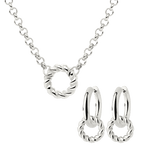 Twisted Donut Bundle Silver