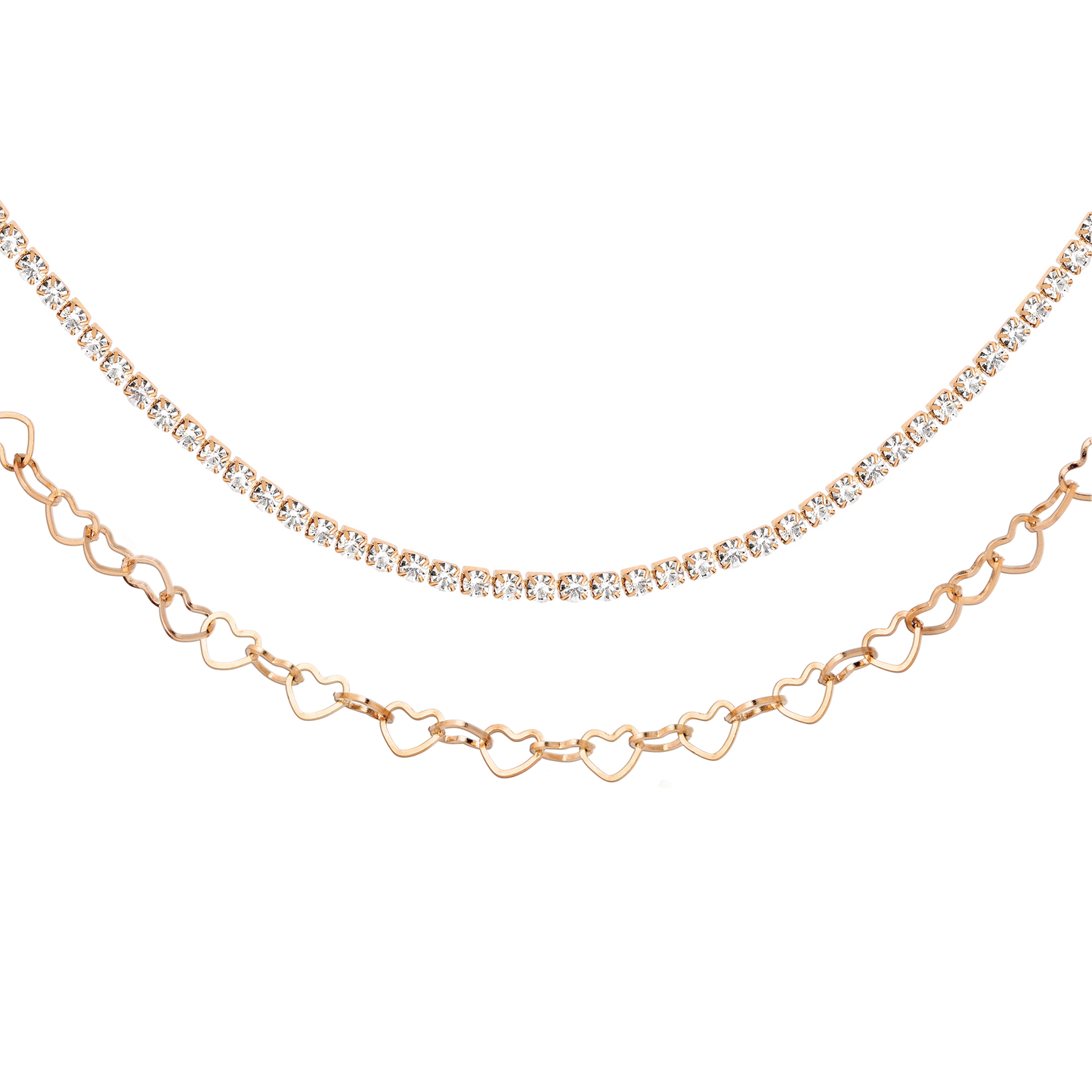 Glam Lover Necklace Bundle Rose Gold