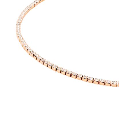 Glitz 'n' Glam Necklace Rose Gold