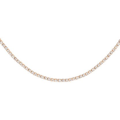 Glitz 'n' Glam Necklace Rose Gold