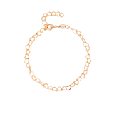 Heart after Heart Bracelet Rose Gold