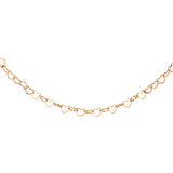 Heart after Heart Necklace Rose Gold