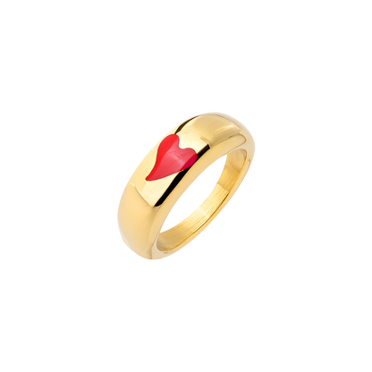 Hot Love Ring Gold