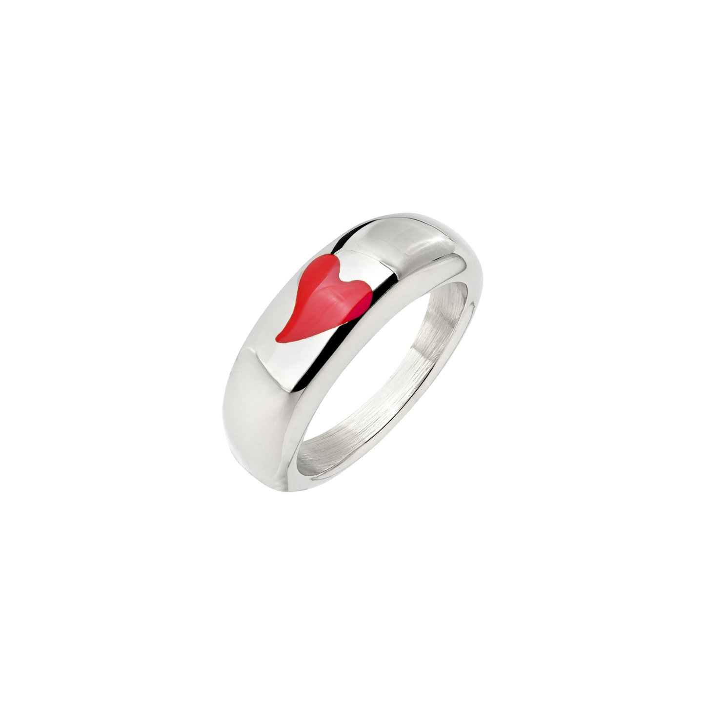 Hot Love Ring Silver
