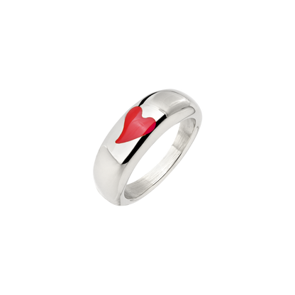 Hot Love Ring Silver