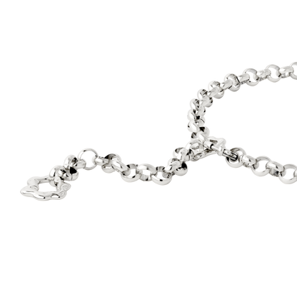 Love Me Bold Necklace Silver