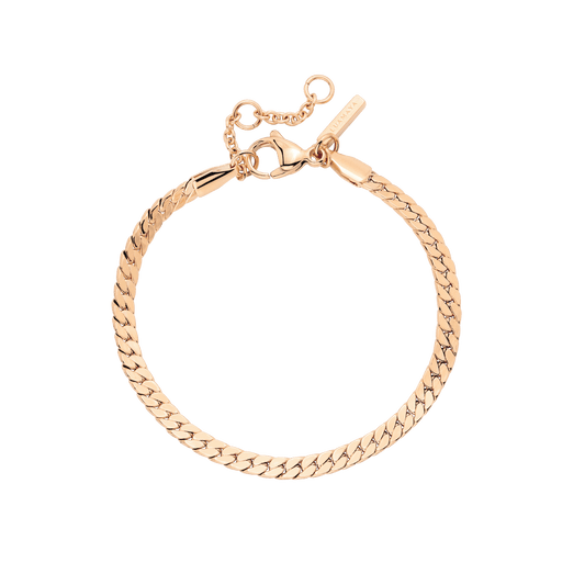 Snaked Bracelet Rose Gold