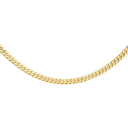 Snaked Necklace Gold