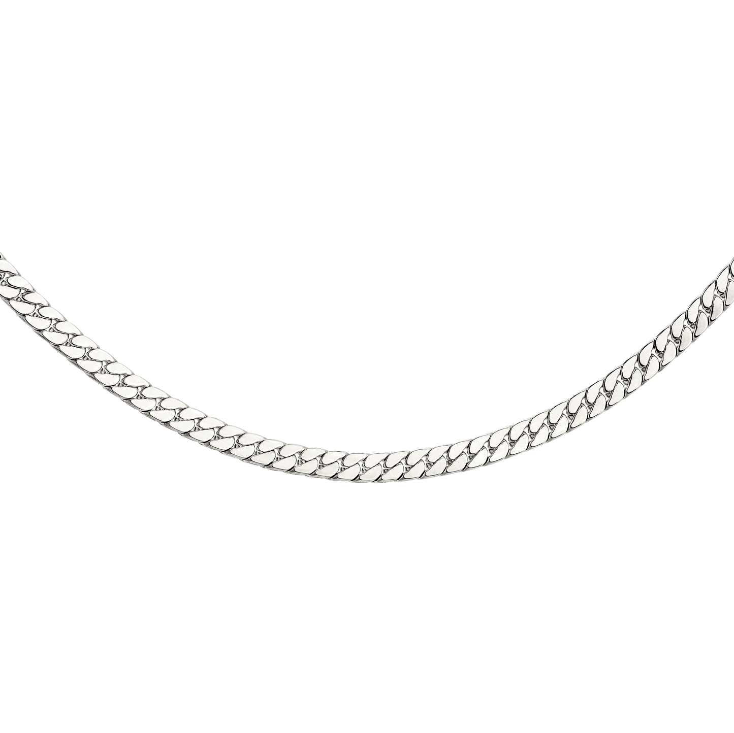Snaked Necklace Silver