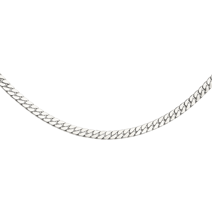 Snaked Necklace Silver