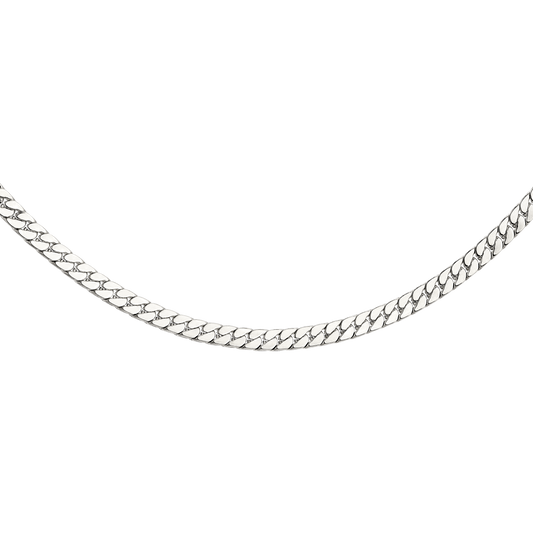 Snaked Necklace Silver