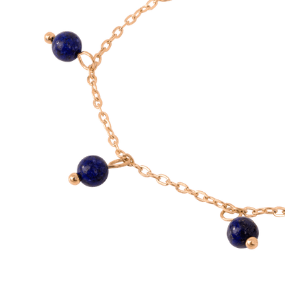 Blue Bay Anklet Rose Gold