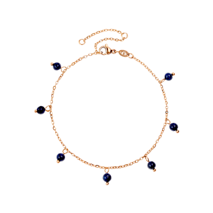 Blue Bay Anklet Rose Gold