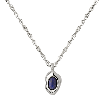 Blue Breeze Necklace Silver