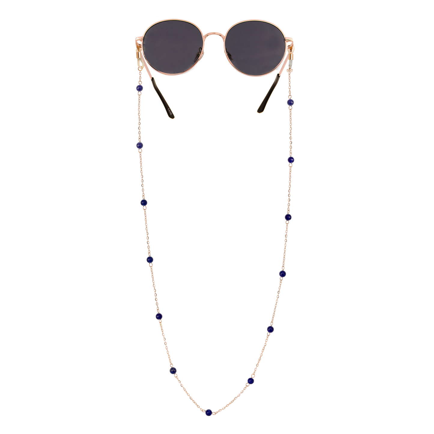 Blue Bay Sunglasses Chain Rose Gold
