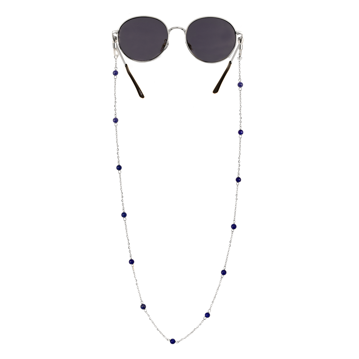 Blue Bay Sunglasses Chain Silver