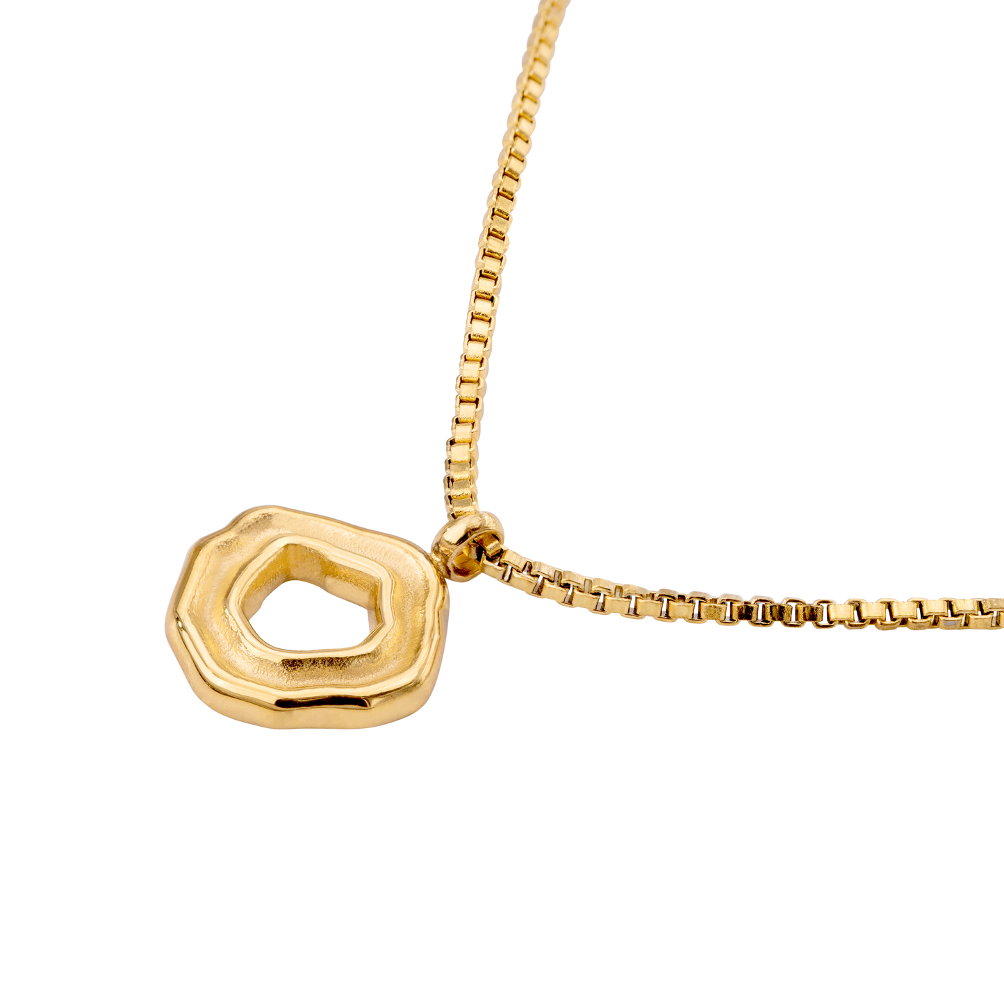 Coastal Charm Necklace Gold