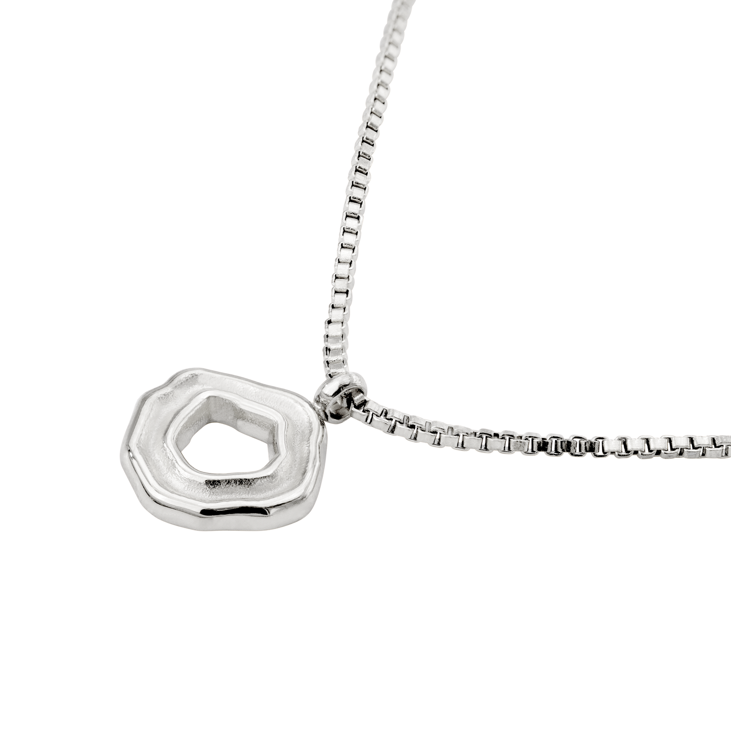 Coastal Charm Necklace Silver