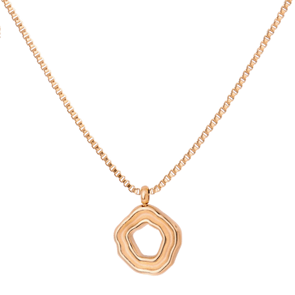 Coastal Charm Necklace Rose Gold