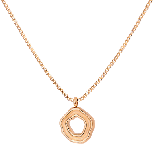 Coastal Charm Necklace Rose Gold