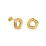 Coastal Charm Studs Gold
