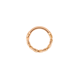 Curly Twist Piercing Rose Gold