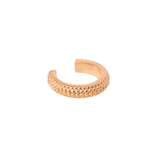 Dotted Ear Cuff Rose Gold