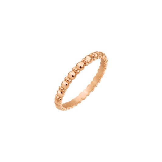 Dotted Ring Rose Gold