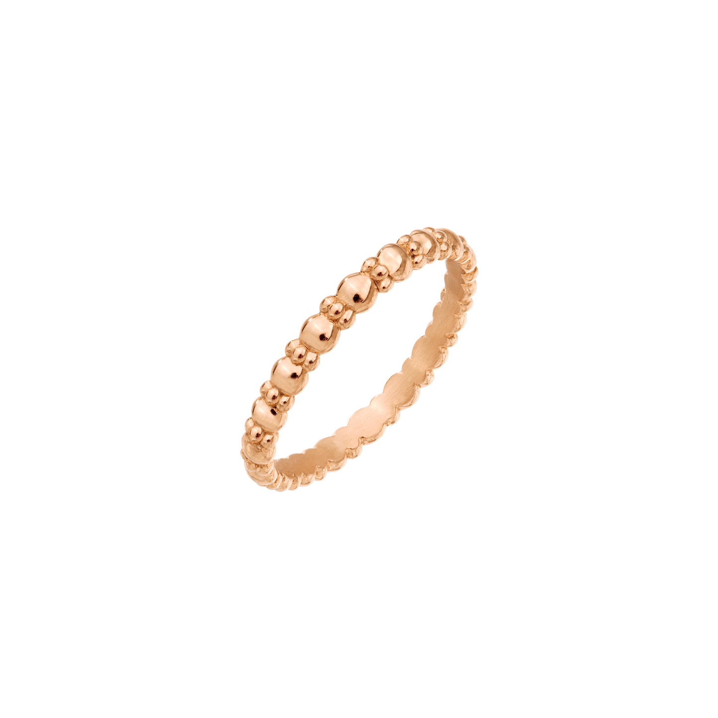 Dotted Ring Rose Gold