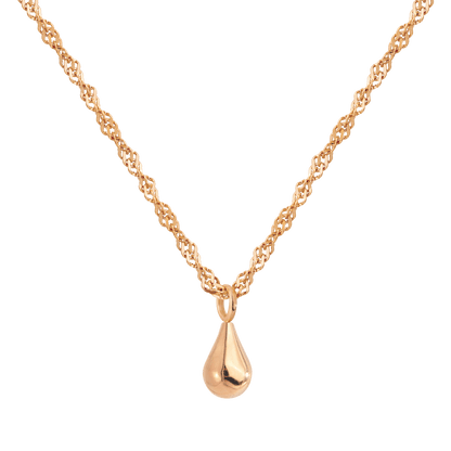 Drop it Necklace Rose Gold