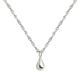 Drop it Necklace Silver