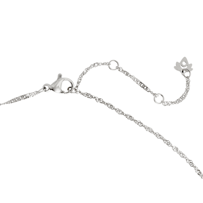 Flowery Necklace Silver