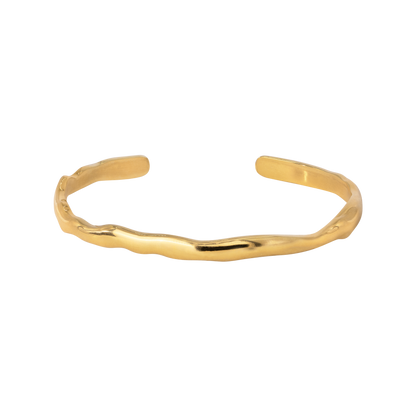 Flowing Bangle Gold