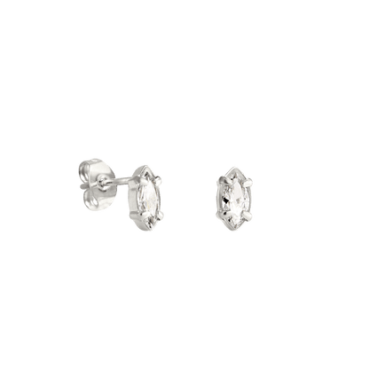 Gleam Studs Silver