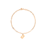 Ace Up the Sleeve Bracelet Rose Gold