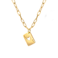 Heart Ace Necklace Gold