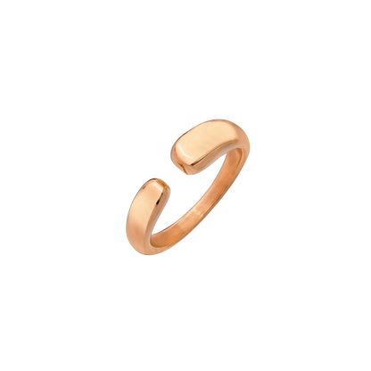 Huggie Ring Rose Gold