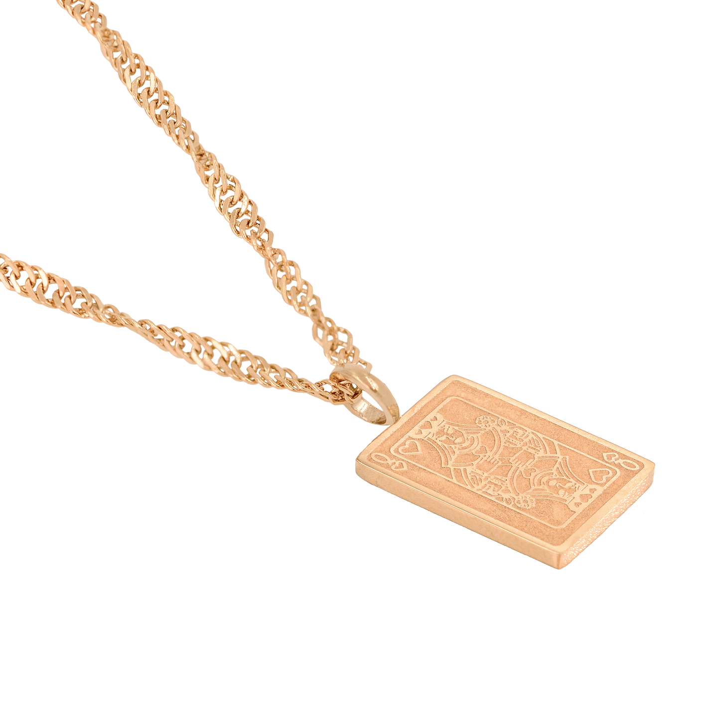 Like a Queen Necklace Rose Gold