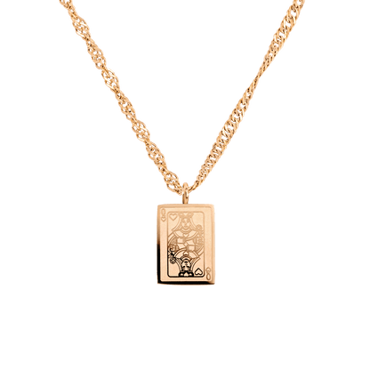 Like a Queen Necklace Rose Gold