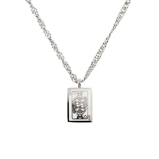 Like a Queen Necklace Silver