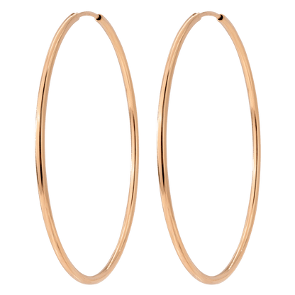 Super Maxi Hoops Rose Gold