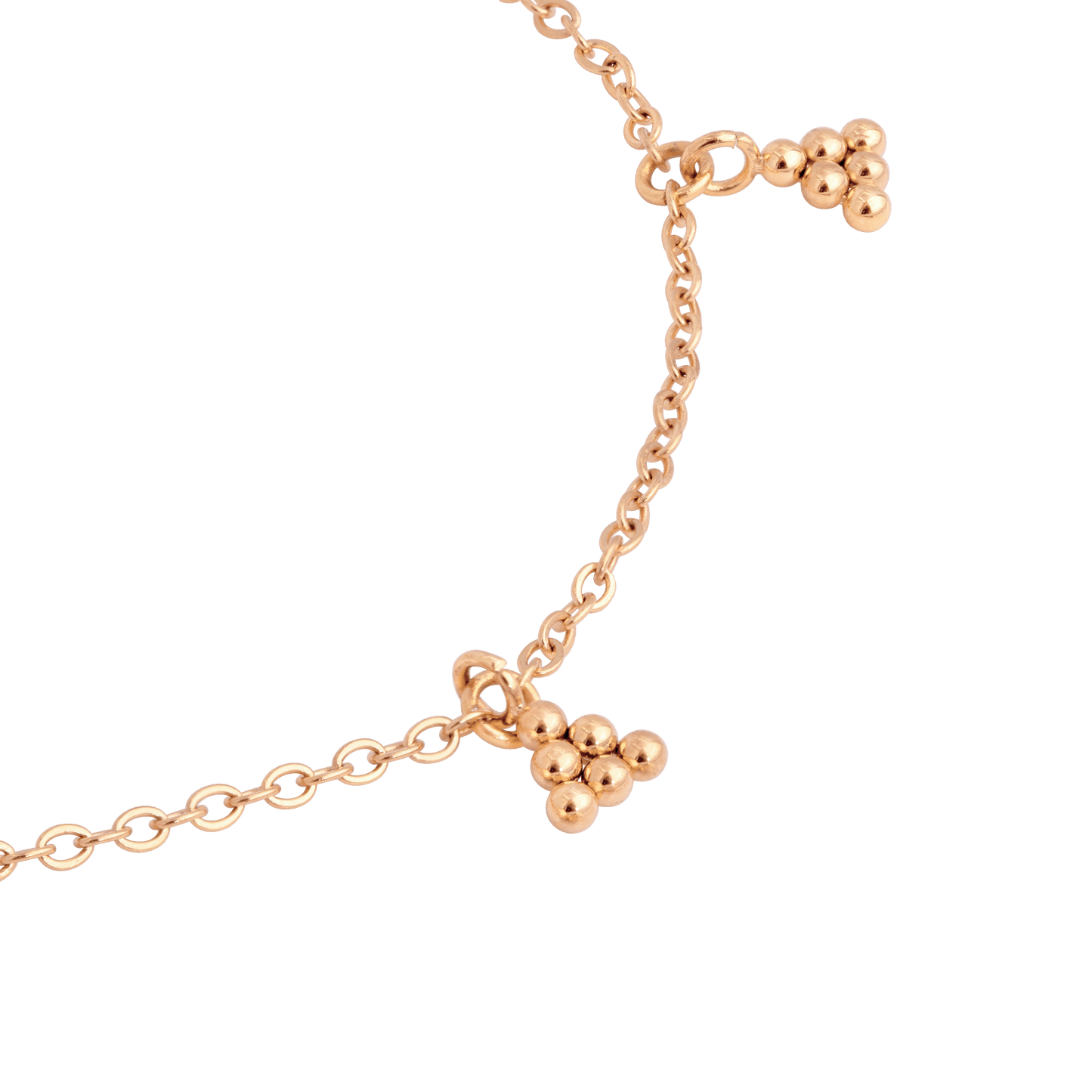 Tiny Beads Bracelet Rose Gold