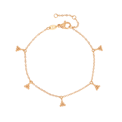 Tiny Beads Bracelet Rose Gold