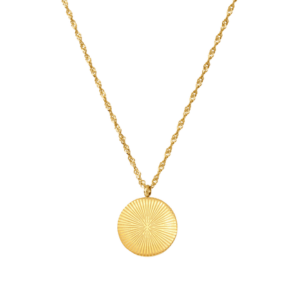 FREE Rise & Shine Necklace Gold