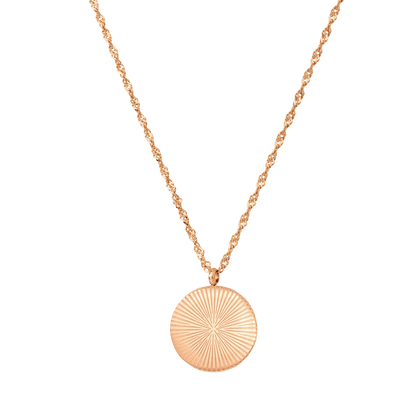 Rise & Shine Necklace Rose Gold