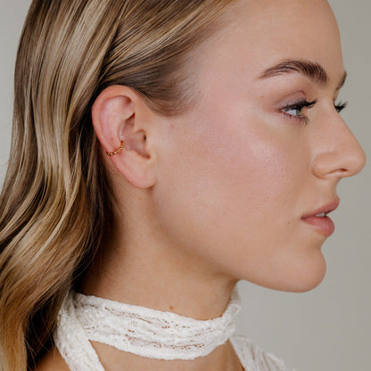 Beady Piercing Rose Gold