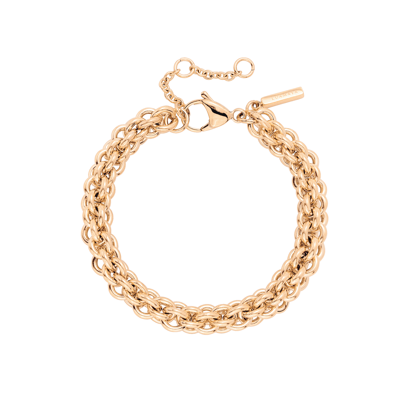 Chain Mania Bracelet Rose Gold