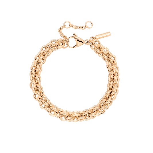 Chain Mania Bracelet Rose Gold