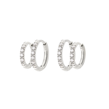 Glimmer Hoop Bundle Silver